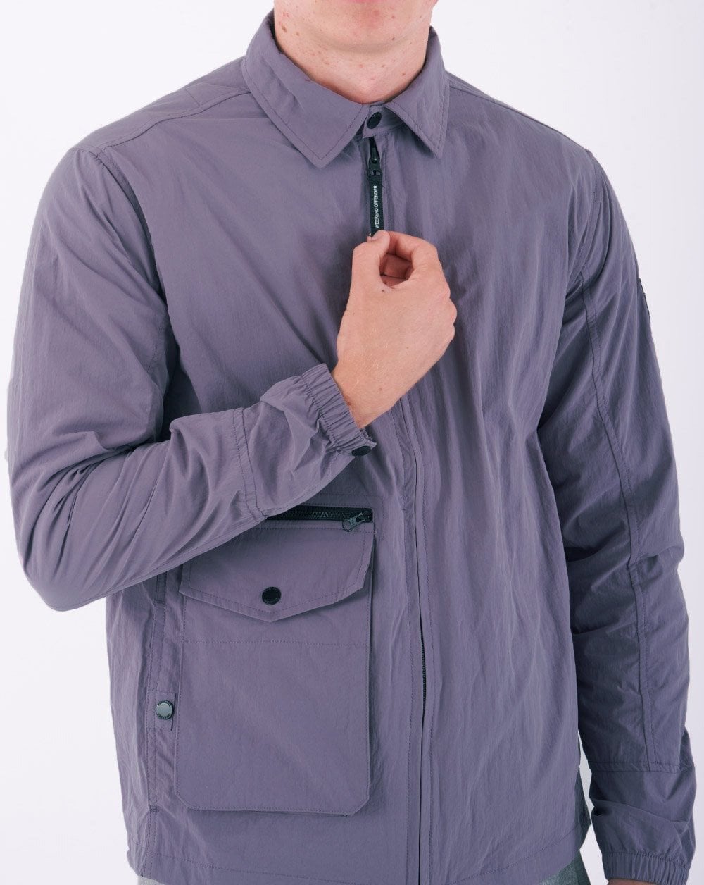 Weekend Offender Vinnie Überhemd Soft Grape