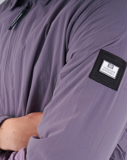 Weekend Offender Vinnie Überhemd Soft Grape