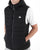 Weekend Offender Toronto Hooded Gilet Black