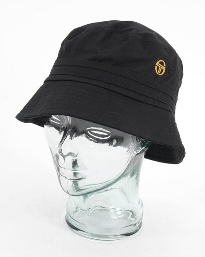 Sergio Tacchini Stonewoods Fischerhut Schwarz