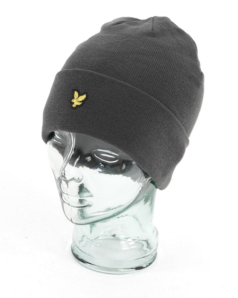 Lyle & Scott Beanie Mid Grey Marl