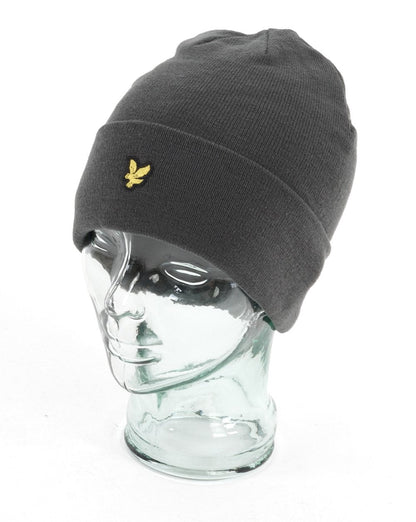 Lyle &amp; Scott – Mütze in Mittelgrau meliert