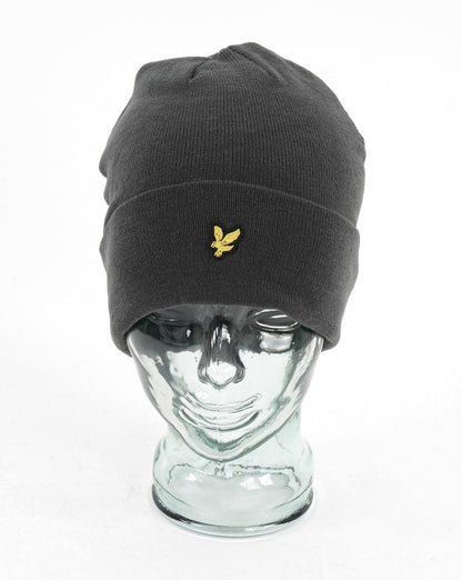 Lyle &amp; Scott – Mütze in Mittelgrau meliert