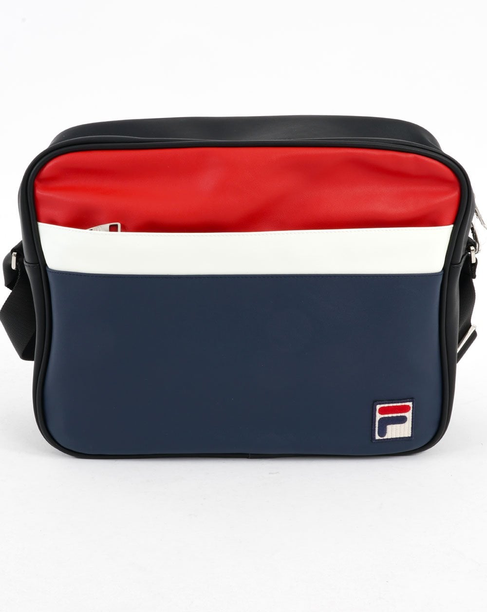 Fila Vintage Reece Messenger Bag Marineblau/Weiß/Rot