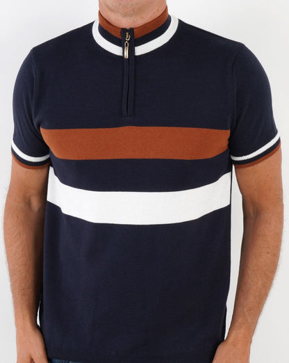 Ska &amp; Soul Cycling Strick Navy
