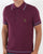 Trojan Textured Knit Polo Shirt Port
