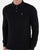 Luke Magnesium Knitted LS Polo Shirt Black