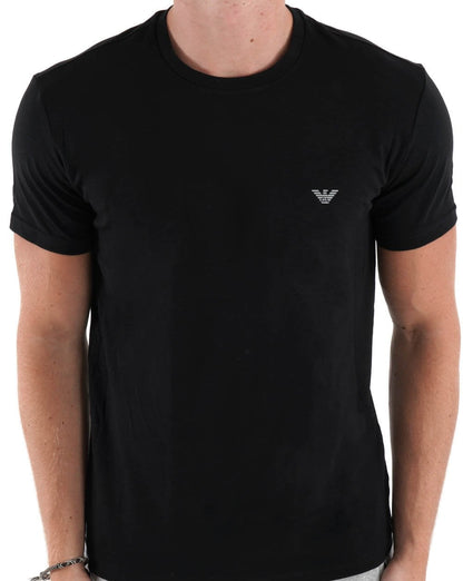Emporio Armani 2er-Pack T-Shirts Grau/Schwarz