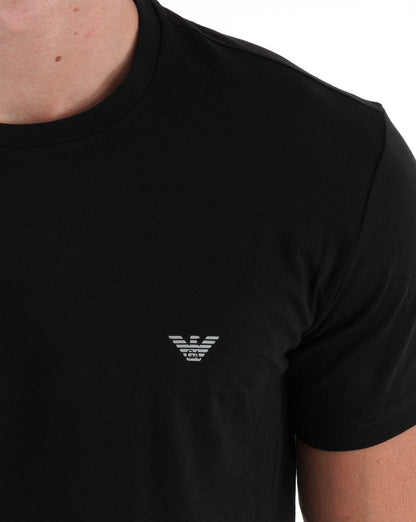 Emporio Armani 2er-Pack T-Shirts Grau/Schwarz
