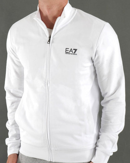 Emporio Armani EA7 Trainingsjacke Trainingsjacke Weiß
