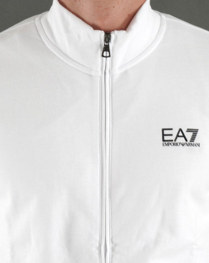 Emporio Armani EA7 Trainingsjacke Trainingsjacke Weiß