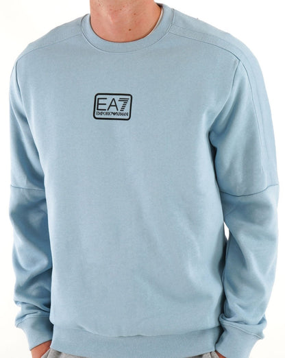 Emporio Armani EA7 Sweatshirt Hellblau
