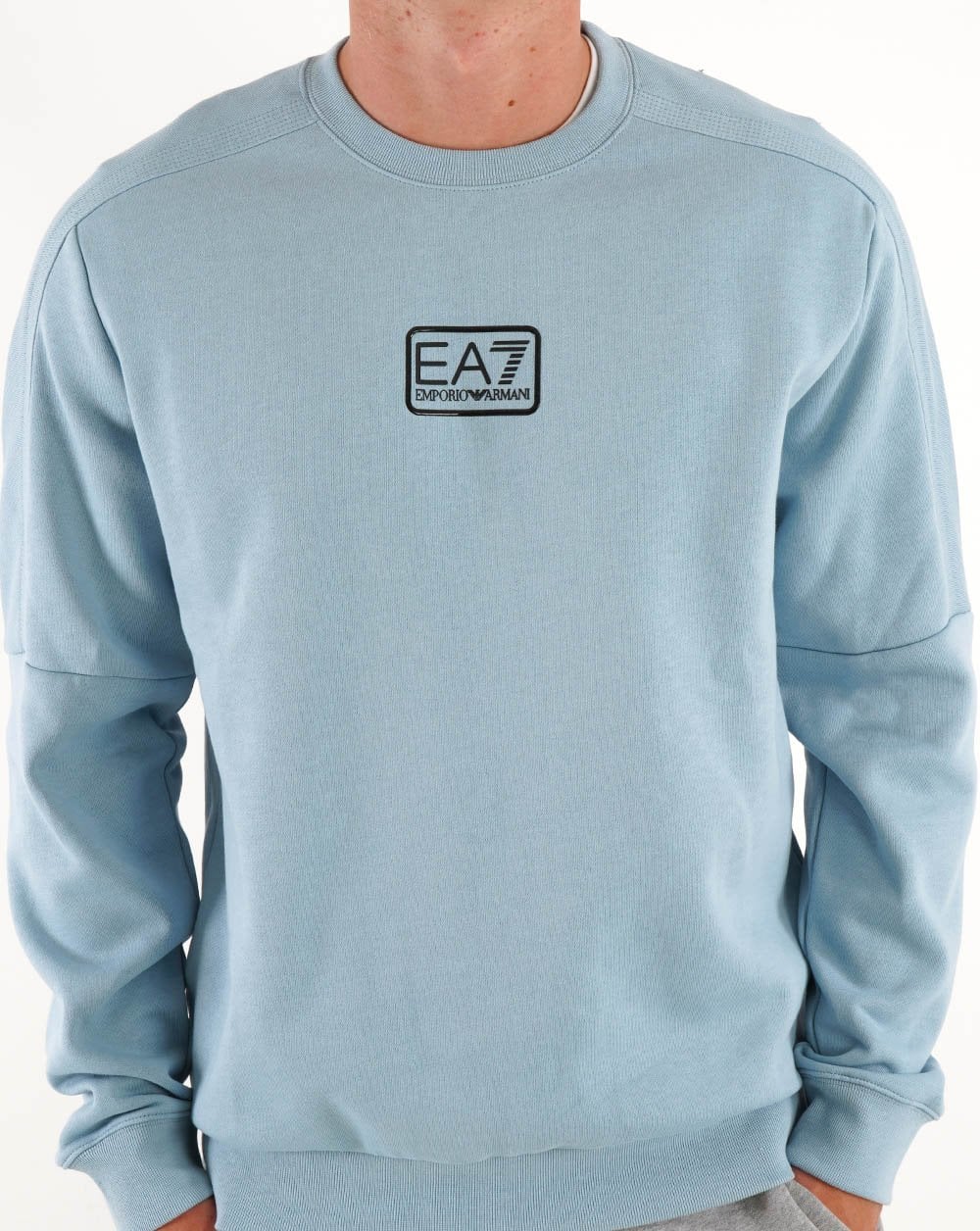 Emporio Armani EA7 Sweatshirt Hellblau