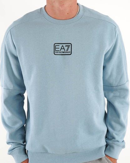 Emporio Armani EA7 Sweatshirt Hellblau