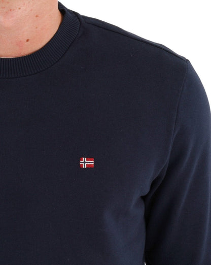 Napapijri Balis Rundhals-Sweatshirt Dunkelblau