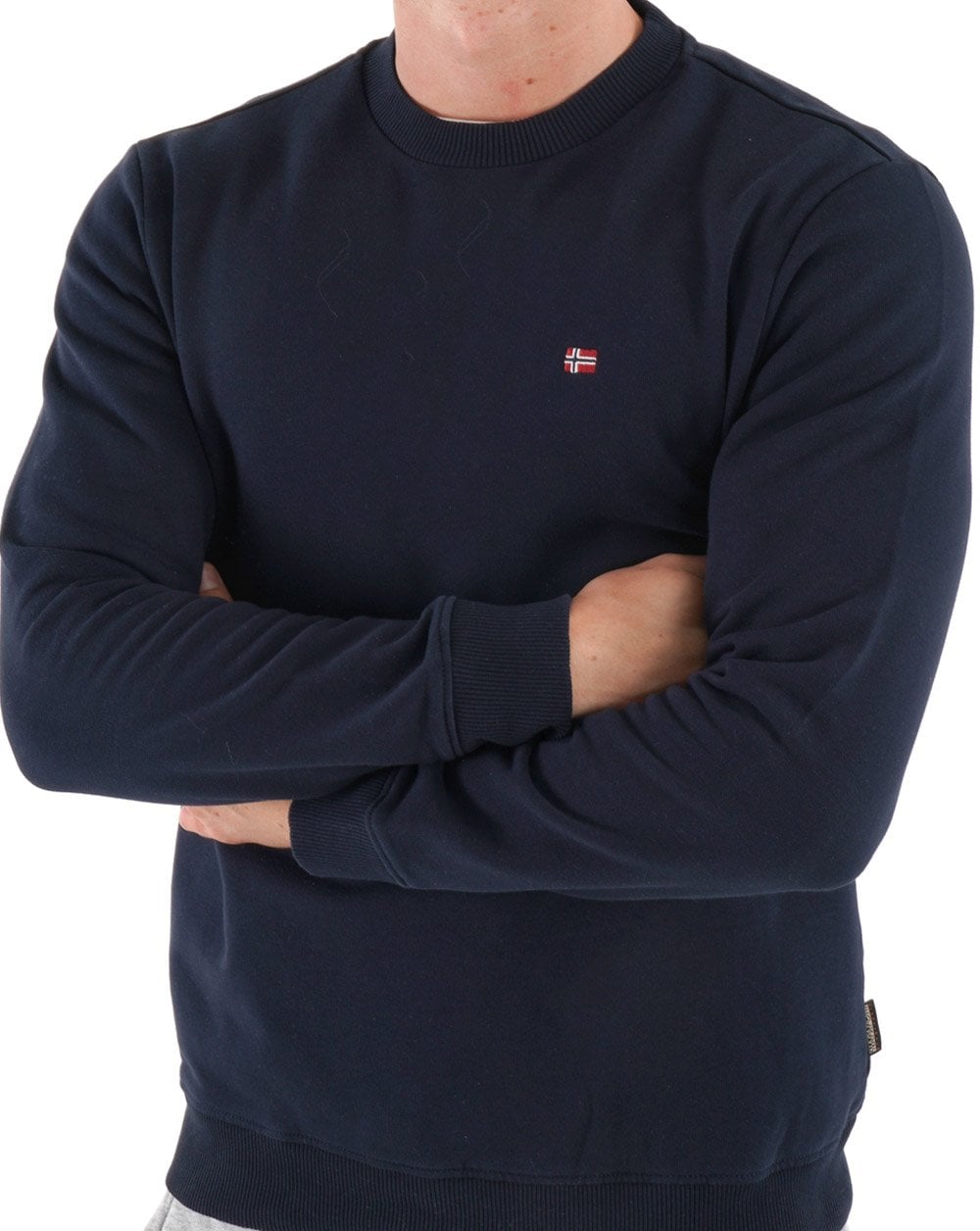 Napapijri Balis Rundhals-Sweatshirt Dunkelblau