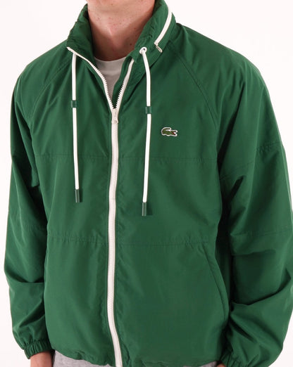 Lacoste Jacke mit durchgehendem Reißverschluss Grün