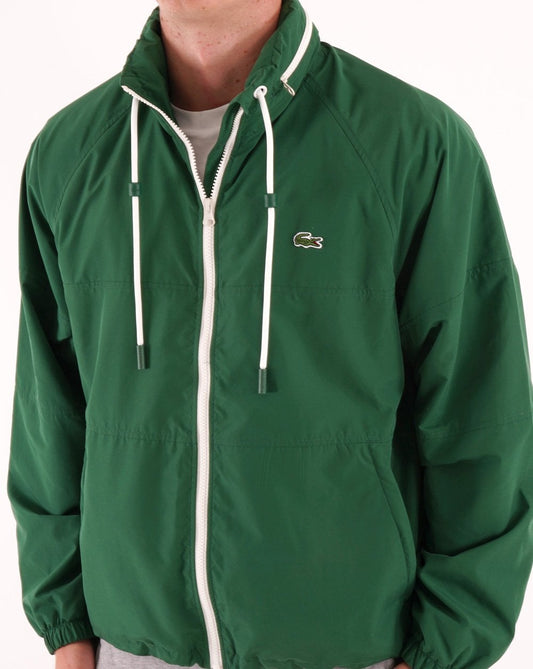 Lacoste Lacoste Jacke mit durchgehendem Reißverschluss Grün
