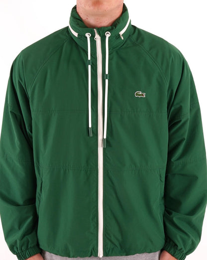 Lacoste Jacke mit durchgehendem Reißverschluss Grün