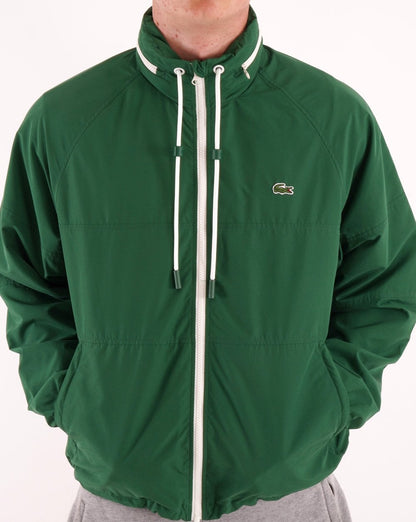 Lacoste Jacke mit durchgehendem Reißverschluss Grün