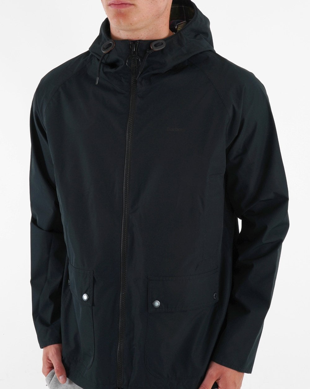Barbour Domus Kapuzenjacke Schwarz
