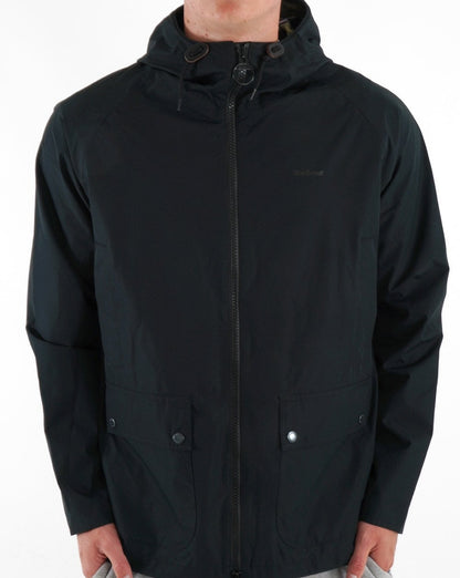 Barbour Domus Kapuzenjacke Schwarz