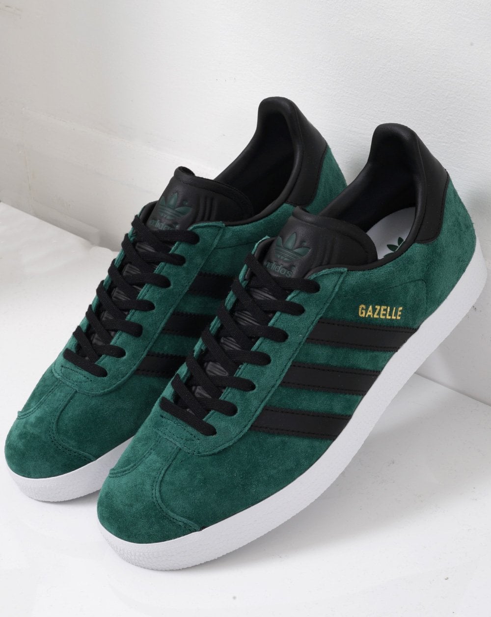 Adidas Gazelle Sneakers Collegiate Grün/Schwarz