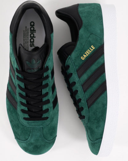 Adidas Gazelle Sneakers Collegiate Grün/Schwarz