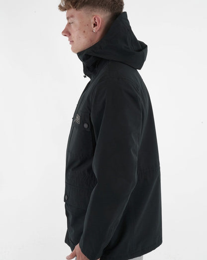 Barbour International Tourer Endo Jacke Schwarz