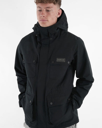 Barbour International Tourer Endo Jacke Schwarz