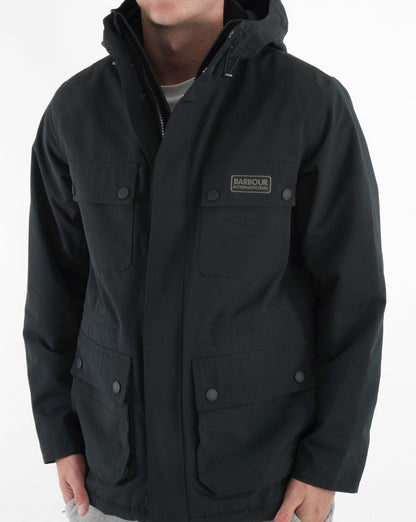 Barbour International Tourer Endo Jacke Schwarz