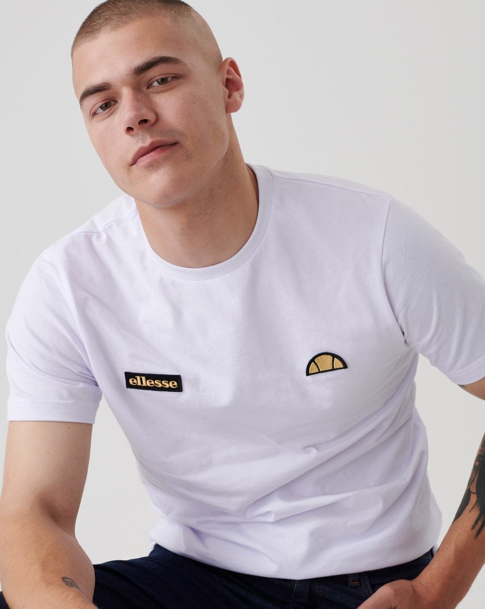 Ellesse Floran T-Shirt Weiß/Gold