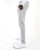 Lacoste Slim Cuffed Fleece Track Pant Silver Chine