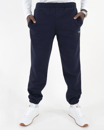 Lacoste Fleece-Trainingshose, Marineblau