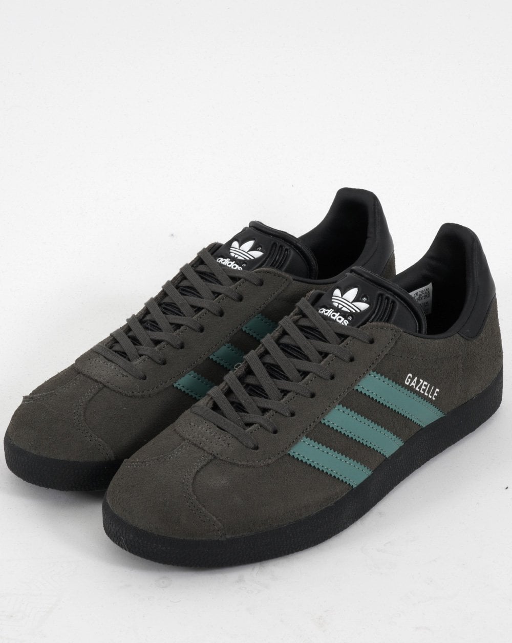 Adidas Gazelle Sneakers Olivgrau/Schwarz