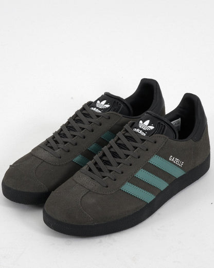 Adidas Gazelle Sneakers Olivgrau/Schwarz