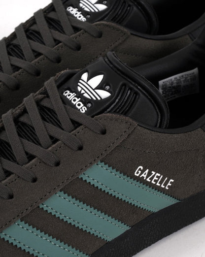 Adidas Gazelle Sneakers Olivgrau/Schwarz