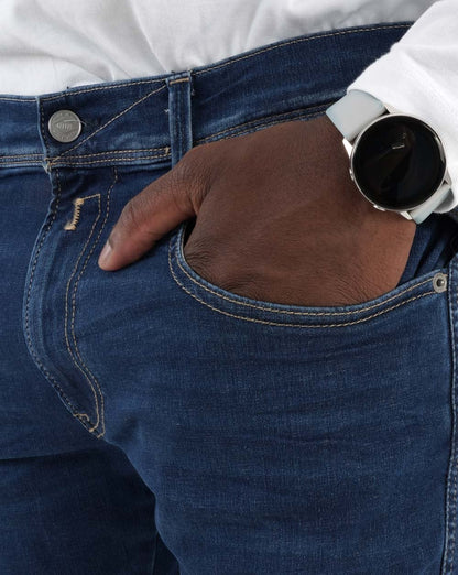 Replay Anbass Hyperflex X.Lite Jeans Ozeanblau