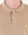 Benetton Long Sleeve Polo Shirt Beige