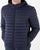 Benetton Lightweight Puffer Jacket Navy