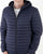 Benetton Lightweight Puffer Jacket Navy