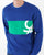 Benetton Logo Sweatshirt Royal Blue
