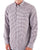 Gant Tattersall Oxford Shirt Deep Red/Navy