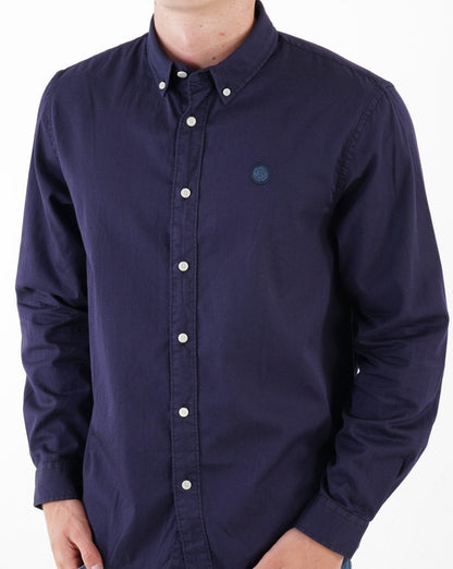 Pretty Green Rohini Hemd Marineblau
