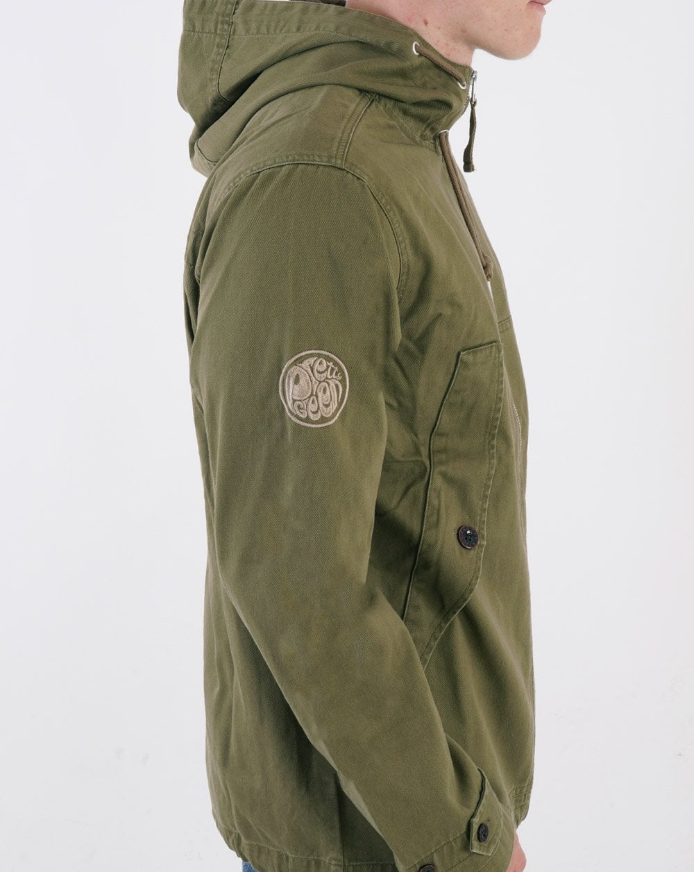 Pretty Green – Cooper-Jacke in Khaki