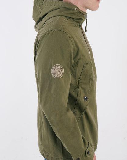 Pretty Green – Cooper-Jacke in Khaki