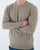 Barbour Lambswool Jumper Fossil