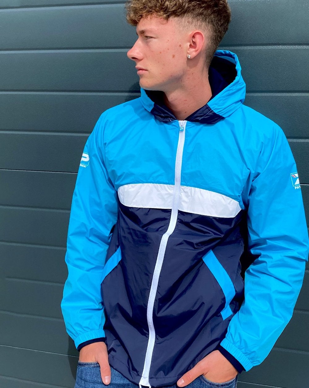 Patrick Klassische Regenjacke Original Blau