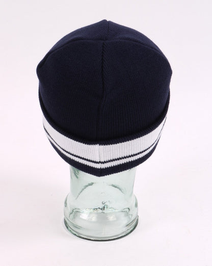 Sergio Tacchini Sellars Turn Up Beanie Marineblau/Weiß