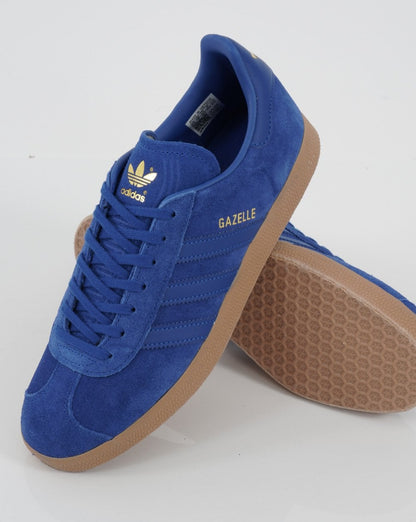 Adidas Gazelle Sneakers Power Blau-Gold